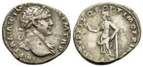 Trajan, 98-117 Denarius Rome circa 103-111 - From the Tenby collection. Sold with original collector’s ticket.