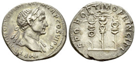 Trajan, 98-117 Denarius Rome circa 113-114 - Ex CNG e-sale 378, 2016, 480.