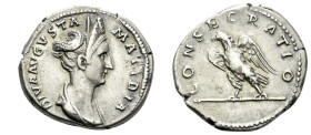 Diva Matidia Denarius Rome circa 119 - Ex Triton XVIII, 2015, 1079 and Chaponniere & Firmenich 15, 2022, 48 sales.