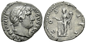 Hadrian, 117-138 Denarius Rome 124-125 - From the Tenby collection. Sold with original collector’s ticket.