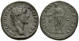 Antoninus Pius, 138-161 Sestertius Rome 145-161 - From a private Scandinavian collection.