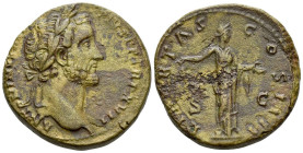 Antoninus Pius, 138-161 Sestertius Rome circa 153-154
