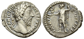 Marcus Aurelius, 161-180 Denarius Rome 173-174 - Privately purchased from NFA. From the Tenby collection. Sold with original collector's ticket.