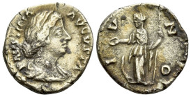 Faustina junior, daughter of Antoninus Pius and wife of Marcus Aurelius Denarius Rome circa 161-176 - From a private Scandinavian collection.