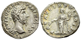 Lucius Verus, 161-169 Denarius Rome 165-166 - Ex Hirsch sale 22 September 1993, 990. From a private Scandinavian collection.