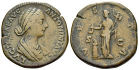 Lucilla, daughter of M. Aurelius and wife of Lucius Verus Sestertius Sestertius circa 164-180 - Privately purchased from S&S Ancient Coins. From the T...