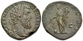 Didius Julianus, 193 Sestertius Rome circa 193 - Ex Lanz 100, 2000, Benz part II, 9 and NAC 84, 2015, 1050 sales. From a private Scandinavian collecti...