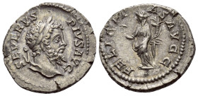 Septimius Severus, 193-211 Denarius Rome 204 - From the Tenby collection. Sold with original collector’s ticket.