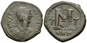 Justin I, 518-527 Follis Nicomedia 518-527