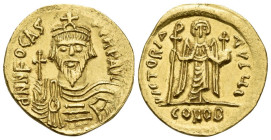 Phocas, 602-610 Solidus Constantinople 607-609 - Privately purchased from the Harlan J. Berk.