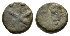 Heraclius with Heraclius Constantine, 610-641 Nummus Carthage circa 610-641