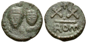 Heraclius, 610-641. 20 Nummi Rome circa 610-641