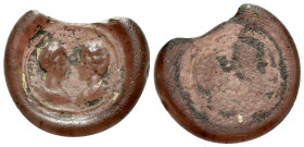 Uncertain Glass pendant IV century