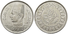 Egypt Farouk, 1936-1952 20 Piastres 1939