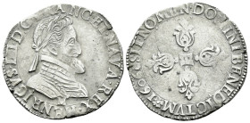 France, Tolouse Henry IV, 1589-1610 Demi-francs 1606