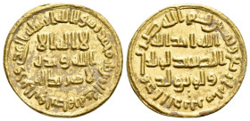 Umayyad Caliphate. Without mint-name Dinar AH 84 (AD 703/4)