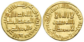 Umayyad Caliphate. Without mint-name Dinar AH 91 (AD 709/10)