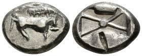 Asiaminor uncertain Stater. "Possibly Lycia" 9,08 g - 20,72 mm AR Silver.