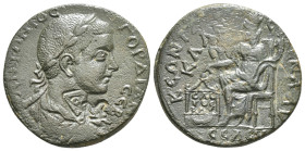 Cilicia. Seleukeia ad Kalykadnon. Gordian III AD 238-244. Æ
Obv : ANTΩΝΙΟC ΓΟΡΔΙΑΝΟC CEBAC, laureate, draped and cuirassed bust right; c/m: o within Δ...