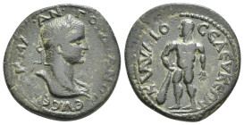 PISIDIA, Claudioseleucia. Gordian III (238-244 AD.) AE. Obv : ΑΥ Κ ΜΑΡ ΑΝ ΓΟΡΔΙΑΝΟϹ ΕΥ ϹΕ, laureate head of Gordian III, right, with drapery on left s...