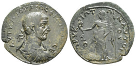 CILICIA. Corycus. Philip I (244-249). Ae. Obv: AVT K M IOVΛIOC ΦΙΛIΠΠOC CЄB. Laureate, draped and cuirassed bust right. Rev: KOPVKIΩTΩN AVTONOM. Aphro...