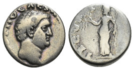 OTHO (69). Denarius. Rome.
Obv: IMP M OTHO CAESAR AVG TR P.
Bare head right.
Rev: SECVRITAS PR.
Securitas standing left, holding wreath and sceptr...