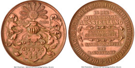 "Cologne Food Exhibition" bronze Medal 1889-Dated UNC Details (Altered Color) NGC, 50mm. By Lauer. HID09801242017 © 2024 Heritage Auctions | All Right...