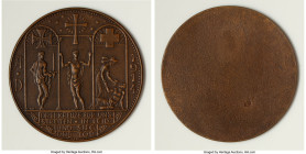"Three Crosses" cast bronze Uniface Medal 1914 UNC, Bernhart-1915.2 (p. 352), Klose-9.2. 61mm. 10.85gm. By Karl Ott. HID09801242017 © 2024 Heritage Au...