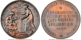 Weimar Republic bronze "Treaty of Versailles" Medal ND (c.1925) MS63 Brown NGC, 50mm. By Schiller. HID09801242017 © 2024 Heritage Auctions | All Right...