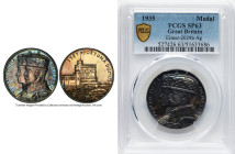 George VI silver Specimen "Coronation" Medal 1935 SP63 PCGS, Eimer-2029b. HID09801242017 © 2024 Heritage Auctions | All Rights Reserved www.HA.com/Tex...