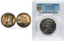 George VI silver Specimen "Coronation" Medal 1935 SP61 PCGS, Eimer-2029b. HID09801242017 © 2024 Heritage Auctions | All Rights Reserved www.HA.com/Tex...