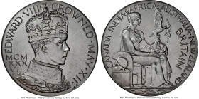 Edward VIII bronze "Coronation" Medal 1936 MS65 NGC, BHM-4286, Giordano-CM215a. 57mm. By E. Carter Preston. Struck in anticipation of Edward VIII's 19...