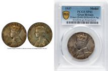 George VI silver Specimen "Coronation" Medal 1937 SP61 PCGS, BHM-4314, Eimer-2046b. 32mm. By Percy Metcalfe. HID09801242017 © 2024 Heritage Auctions |...