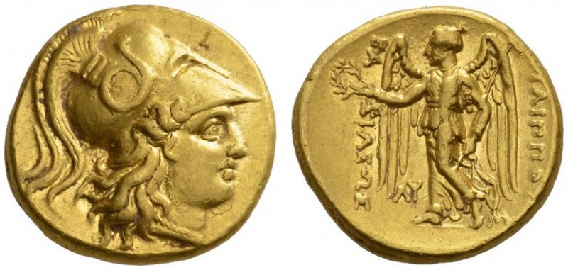  GRIECHISCHE MÜNZEN   KÖNIGREICH MAKEDONIEN   PHILIPPOS III. ARRHIDAIOS, 323-317...