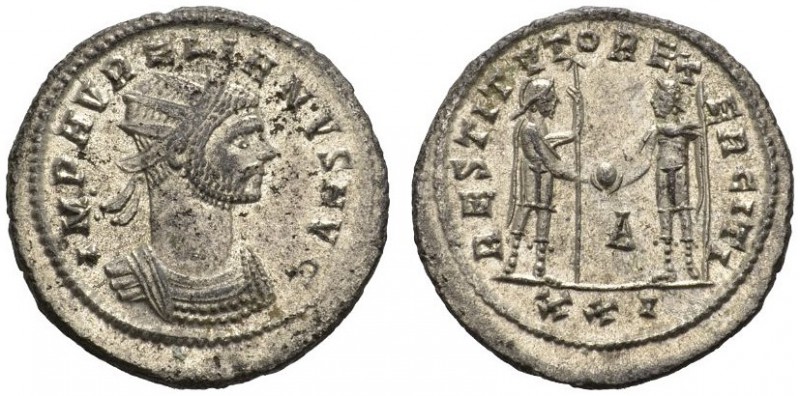  RÖMISCHE MÜNZEN   KAISERZEIT   AURELIANUS, 270-275  Aurelianus, Kyzikos . IMP A...