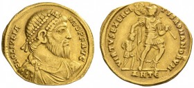  RÖMISCHE MÜNZEN   KAISERZEIT   JULIANUS II., 360-363  Solidus, Antiochia , 361-363. FL CL IVLIA - NVS PF AVG Drap., gep. Büste n.r. mit Perlendiadem....