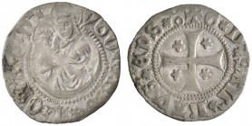  SCHWEIZER MÜNZEN & MEDAILLEN   LAUSANNE, EVECHE  Georges de Saluces, 1440-1461. Demi-Gros s.d. Dolivo 48a; HMZ 1­505c. 1,13 g. Très rare. TTB