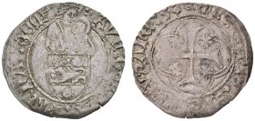  SCHWEIZER MÜNZEN & MEDAILLEN   LAUSANNE, EVECHE   Jean de Michaëlis, 1466-1468. Parpaiolle s.d. AVE GRACIA PLENA DOM. La vierge et l'enfant au-dessus...