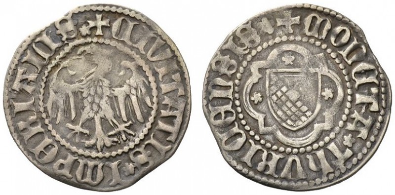  SCHWEIZER MÜNZEN & MEDAILLEN   ZÜRICH, STADT   Plappart o.J. (um 1450). Sogenna...