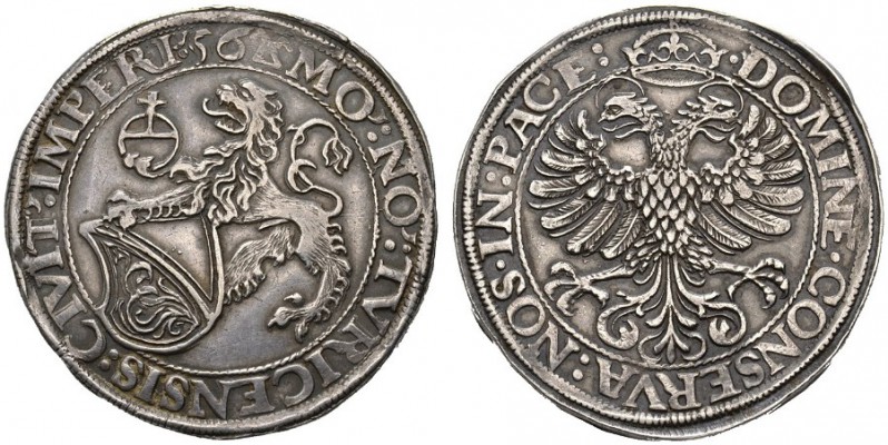  SCHWEIZER MÜNZEN & MEDAILLEN   ZÜRICH, STADT   Taler 1556. Münzmeister Hans Gut...