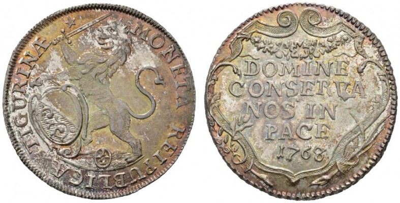  SCHWEIZER MÜNZEN & MEDAILLEN   ZÜRICH, STADT   1/2 Taler 1768. HMZ 2­1165ggg. 1...