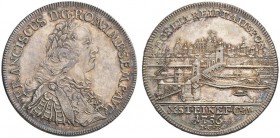  DEUTSCHE MÜNZEN UND MEDAILLEN   REGENSBURG   Konventionstaler 1756. Mit Titel Franz I. Münzmeister Johann Christoph Busch. Stempelschneider Georg Fri...