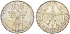  DEUTSCHE MÜNZEN AB 1871   WEIMARER REPUBLIK, 1919-1933.   5 Reichsmark 1929 E. Meissen. J. 339; K./M. 66. Polierte Platte. FDC