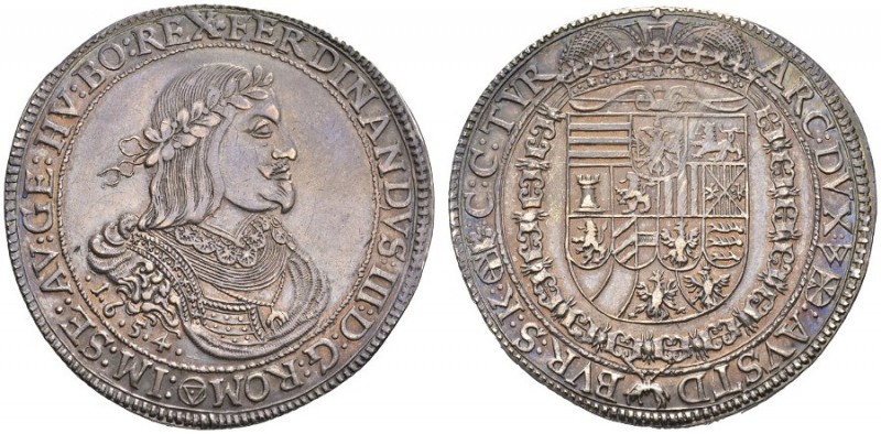  RÖMISCH - DEUTSCHES REICH   Ferdinand III., 1625-1637-1657. Reichstaler 1654, W...