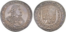  RÖMISCH - DEUTSCHES REICH   Ferdinand III., 1625-1637-1657. Reichstaler 1654, Wien. Dav. 3181; Herinek 387; K./M. 977. 28,50 g. Attraktives, fast vor...