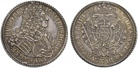  RÖMISCH - DEUTSCHES REICH   Josef I., 1705-1711. Reichstaler 1706 IMH, Wien. Dav. 1013; Herinek 120; K./M. 1444. 28,65 g. Sehr schön