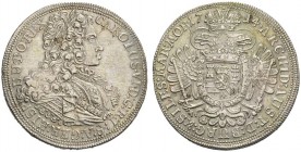  RÖMISCH - DEUTSCHES REICH   Karl VI., 1711-1740. Reichstaler 1714, Prag. Dav. 1069; Herinek 363; K./M. 1552. 28,62 g. Selten in dieser Erhaltung. Fas...
