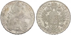  RÖMISCH - DEUTSCHES REICH   Josef II., 1765-1790. Konventionstaler 1766 A Wien. Dav. 1161; K./M. 2074.1; Voglh. 293/1. 28,01 g. Unzirkuliert