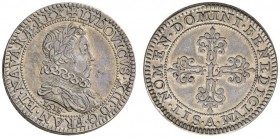  EUROPEAN COINS & MEDALS   FRANCE ROYALE   ROYAUME   Louis XIII, 1610-1643. 1/4 Ecu 1618 A, Paris. Essai de Briot. Piéfort en argent. Ciani 1641. 14,0...