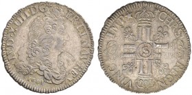  EUROPEAN COINS & MEDALS   FRANCE ROYALE   ROYAUME   Louis XIV, 1643-1715. Ecu aux huit L 1691 S, Reims. Réformation. Dav. 3811; Gadoury 216; K./M. 27...